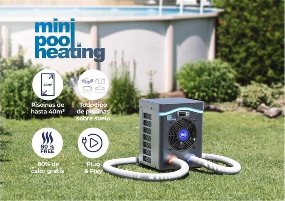 BOMBA DE CALOR MINI HPM40 – Volumen de hasta 40 m³ - Imagen 2