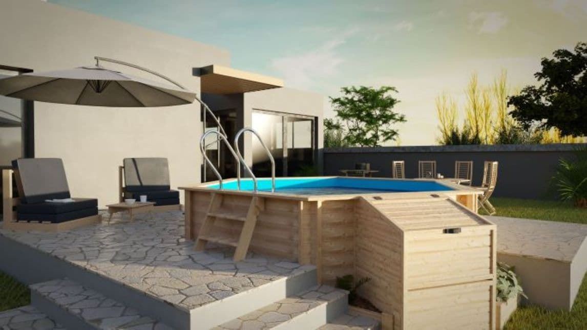 PISCINA 800002 VANILLE 2 – Ø400 x 119 cm - Imagen 1