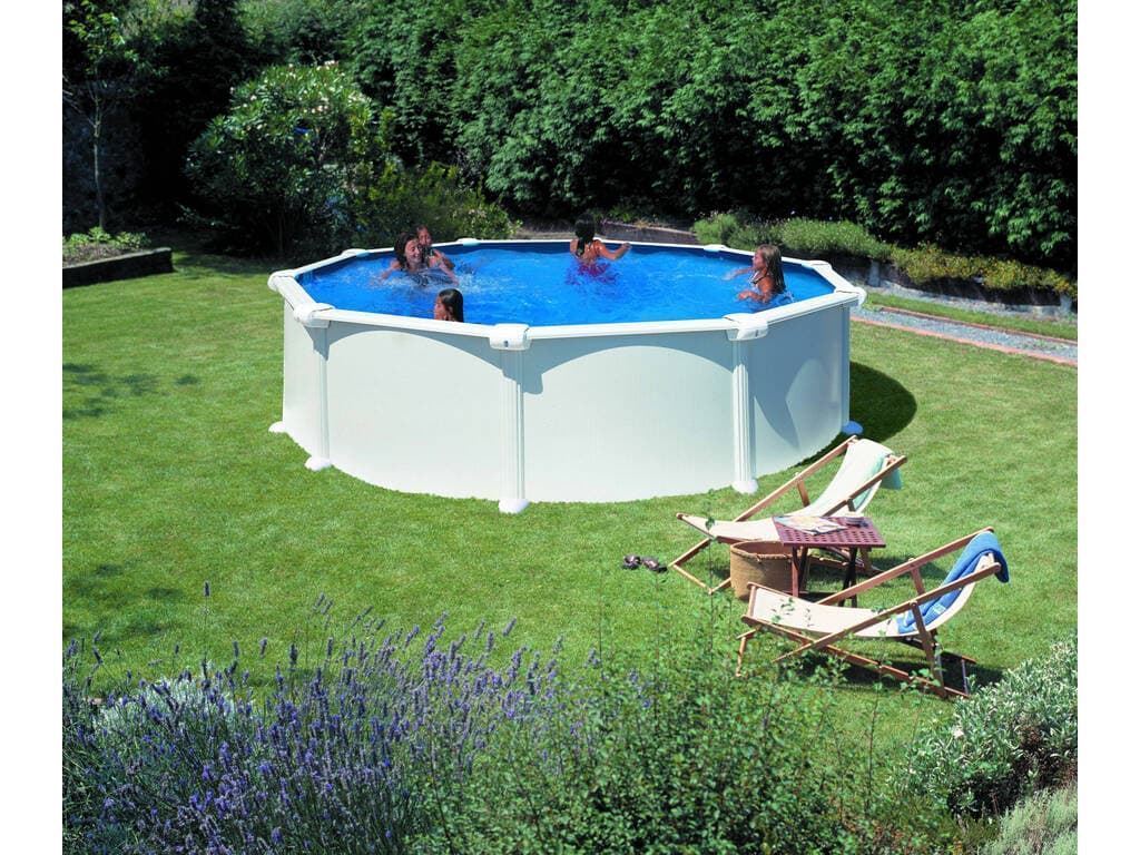 PISCINA ATLANTIS KITPR358 REDONDA 350 x 132CM ALT - Imagen 1