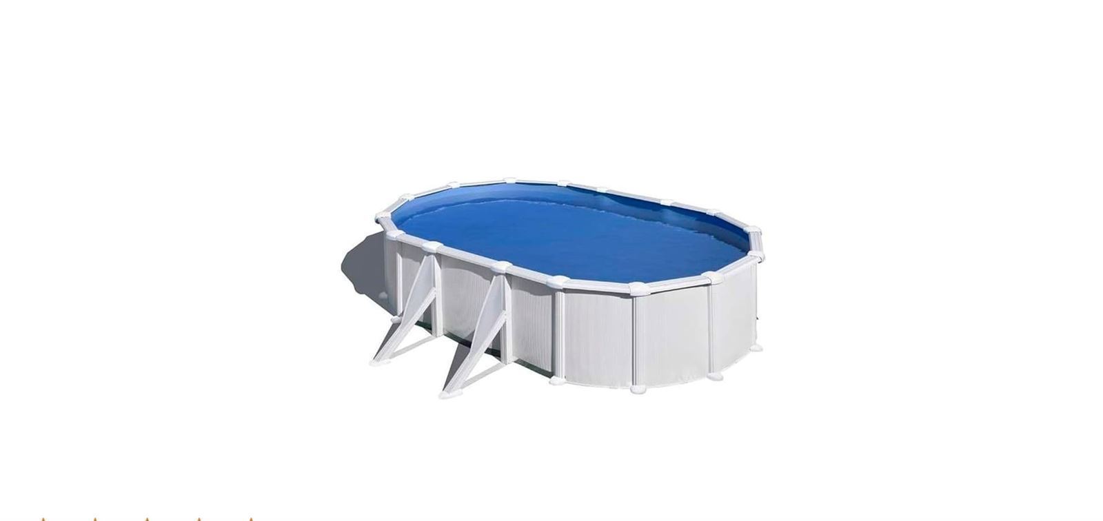 PISCINA ATLANTIS KITPROV618 OVALADA 610x375x132CM ALT + REGALO ROBOT LIMPIAFONDOS - Imagen 4