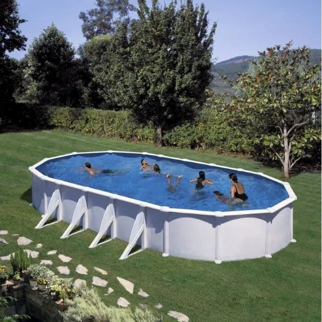 PISCINA ATLANTIS KITPROV918 OVALADA 915x470x132CM + REGALO ROBOT LIMPIAFONDOS - Imagen 4