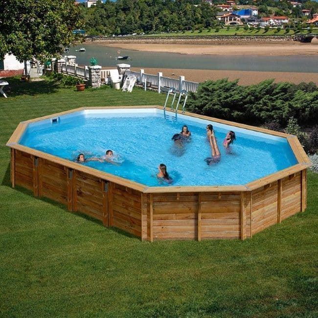 PISCINA AVOCADO 790203 OVALADA 656 x 456 x 131 + REGALO ROBOT LIMPIAFONDOS - Imagen 5