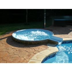 PISCINA BUBBLE 2 DESBORDANTE - Imagen 1