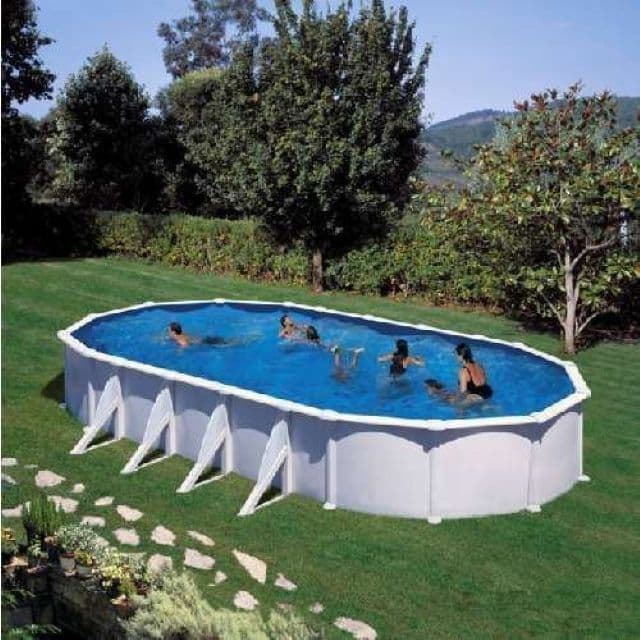 PISCINA HAITI KITPROV10288 OVALADA 1000 x 550 x 132 cm + REGALO ROBOT LIMPIAFONDOS - Imagen 7