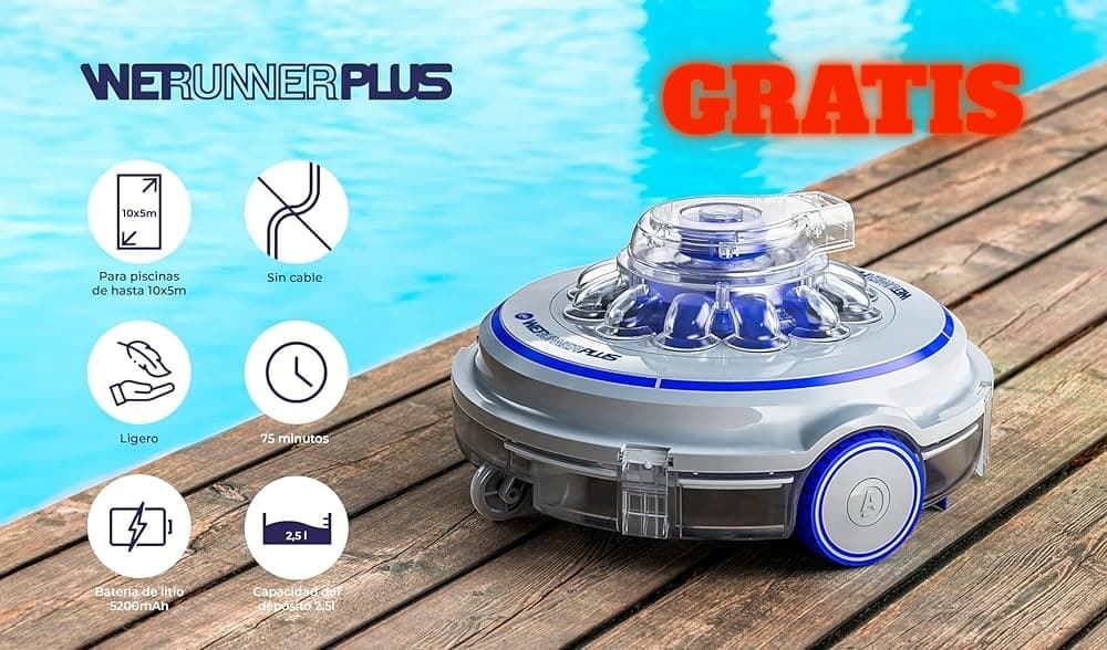 PISCINA HAITI KITPROV6188 OVALADA 610 x 375 x 132 cm + REGALO ROBOT LIMPIAFONDOS - Imagen 2