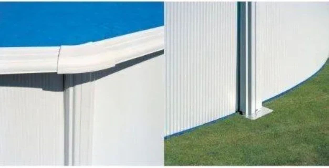 PISCINA HAITI KITPROV6188 OVALADA 610 x 375 x 132 cm + REGALO ROBOT LIMPIAFONDOS - Imagen 3