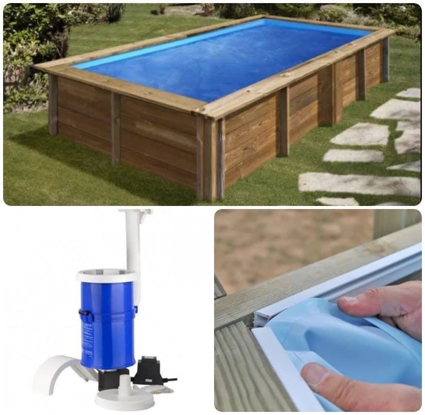 PISCINA LEMON 790204 RECTANGULAR  375 x 200 x 68 cm - Imagen 2