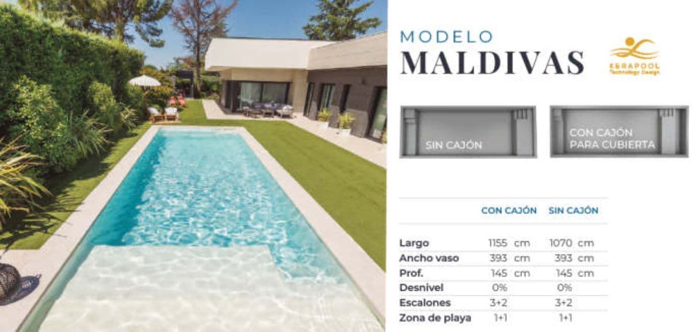PISCINA MALDIVAS (Sin cajón) - Imagen 7