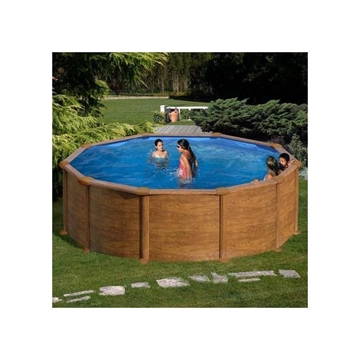 PISCINA MAURITIUS KITPR358WO REDONDA 350 x 132CM ALT - Imagen 1