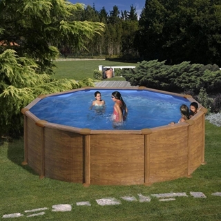PISCINA MAURITIUS KITPR458WO REDONDA 460 x 132CM - Imagen 1