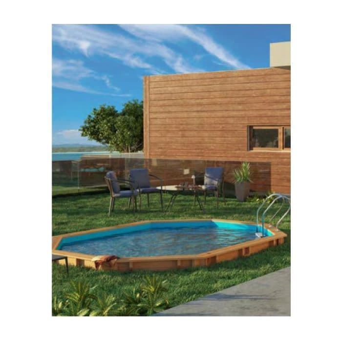 PISCINA ORANGE  800007  OVALADA 755 x 456 x 146 cm + REGALO ROBOT LIMPIAFONDOS - Imagen 3