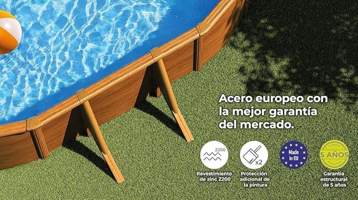 PISCINA PACIFIC KIT500W OVALADA 500 x 300 x 120 cm - Imagen 2