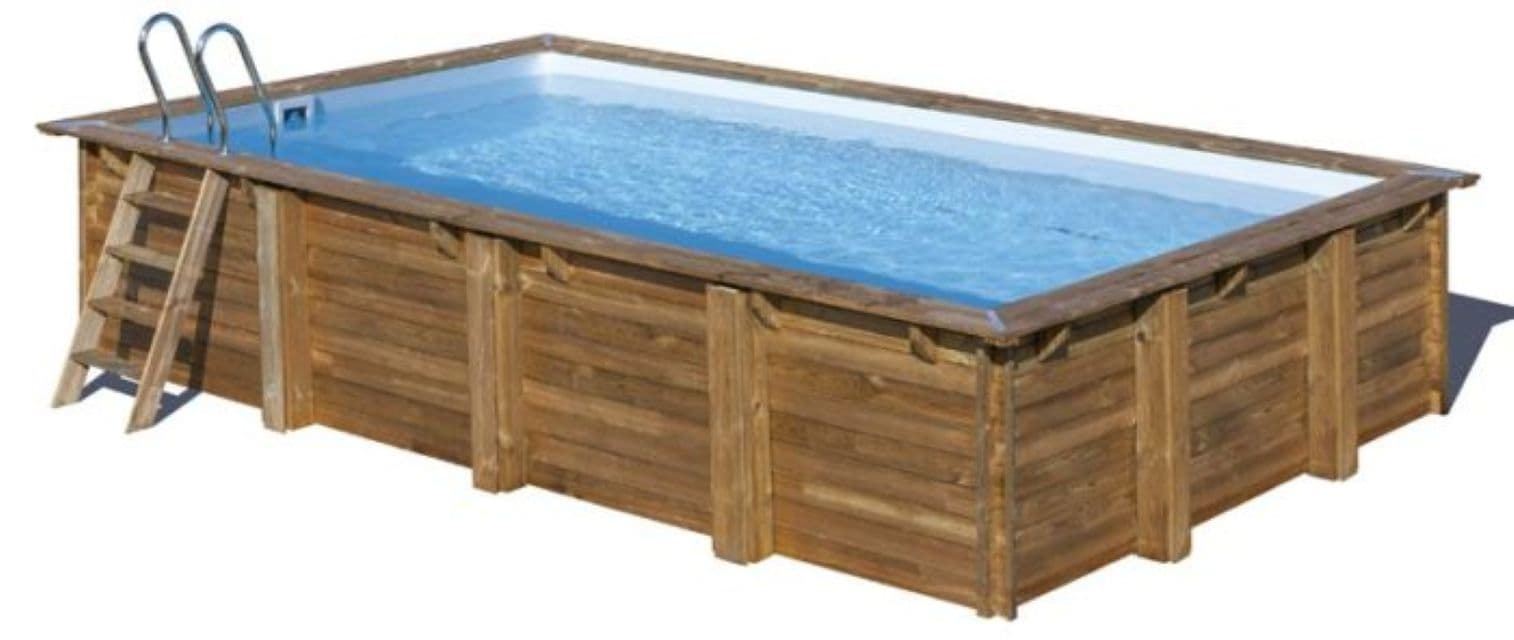 PISCINA RECTANGULAR EVORA 790206 620 x 420 x 133 cm + REGALO ROBOT LIMPIAFONDOS - Imagen 7