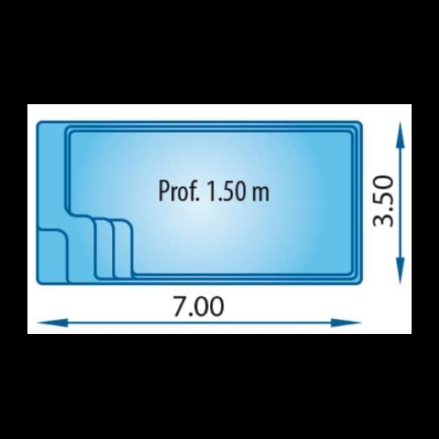 PISCINA RECTANGULAR STAR 7 - Imagen 4