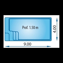 PISCINA RECTANGULAR STAR 9 - Imagen 2