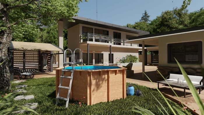 PISCINA REDONDA 800008 LILI 2 – Ø280 x 107 cm - Imagen 2