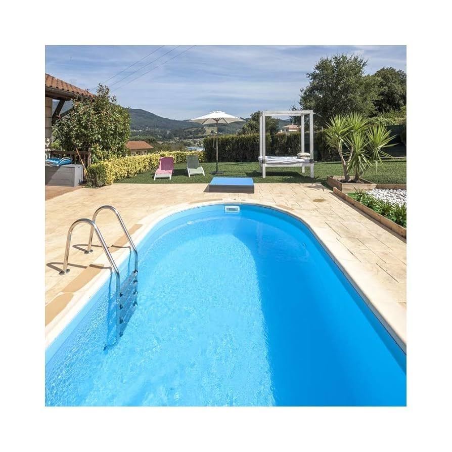 PISCINA SERIE MOOREA KPEOV8059M OVALADA 800X400X150 ALT + REGALO ROBOT LIMPIAFONDOS - Imagen 4