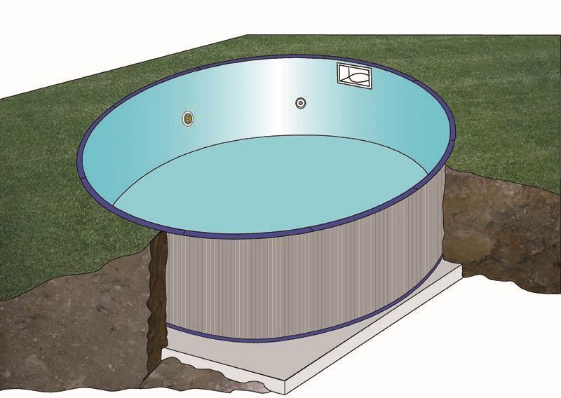 PISCINA SERIE SUMATRA KPE4227 REDONDA 420X120 + REGALO ROBOT LIMPIAFONDOS - Imagen 3