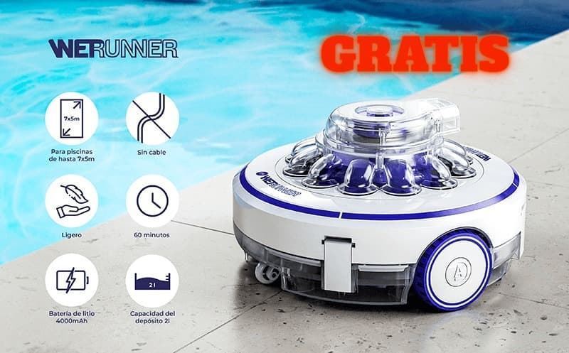 PISCINA SERIE SUMATRA KPEOV7027 OVALADA 700X320X120 + REGALO ROBOT LIMPIAFONDOS - Imagen 2