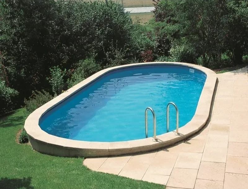 PISCINA SERIE SUMATRA KPEOV8027 OVALADA 800X400X120 + REGALO ROBOT LIMPIAFONDOS - Imagen 4
