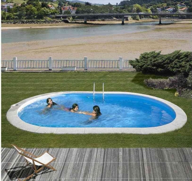 PISCINA SERIE SUMATRA KPEOV8027 OVALADA 800X400X120 + REGALO ROBOT LIMPIAFONDOS - Imagen 8