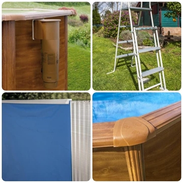 PISCINA SICILIA KITPROV503W OVALADA 500 x 300 x 120 cm - Imagen 2