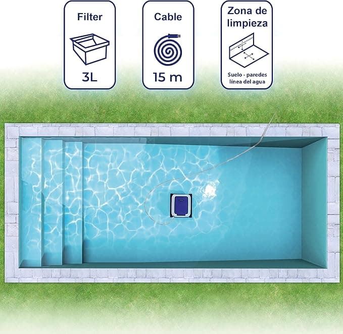 ROBOT LIMPIAFONDOS ELÉCTRICO ER230 WR000501 - Imagen 3